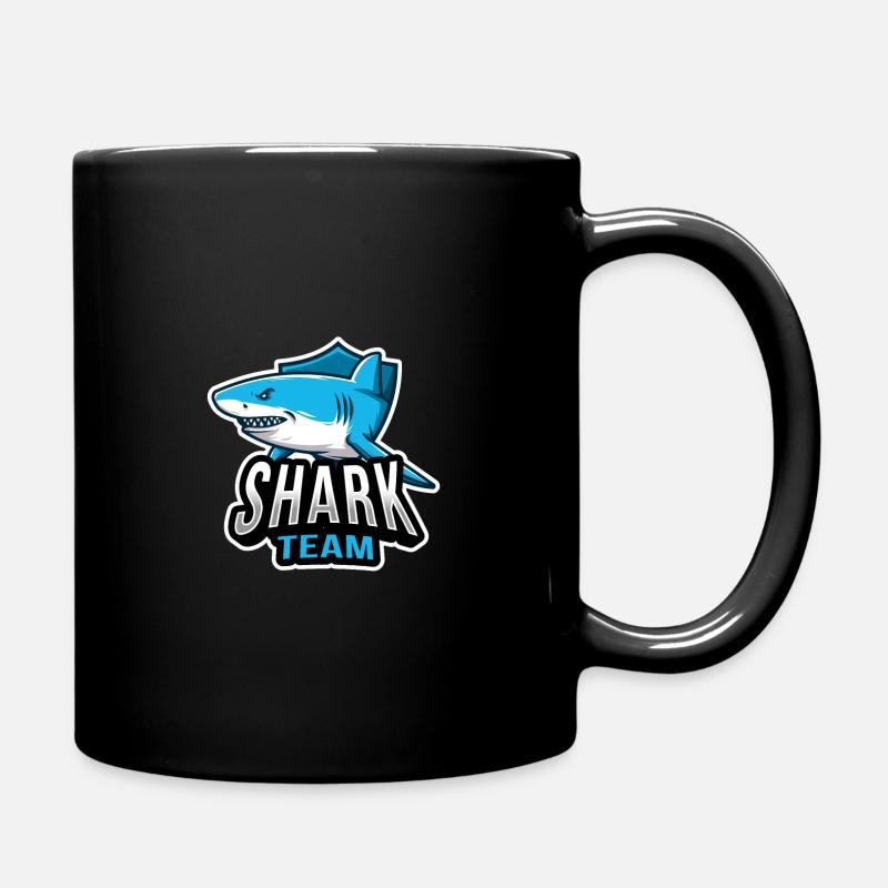 Shark - Tasse einfarbig - Schwarz