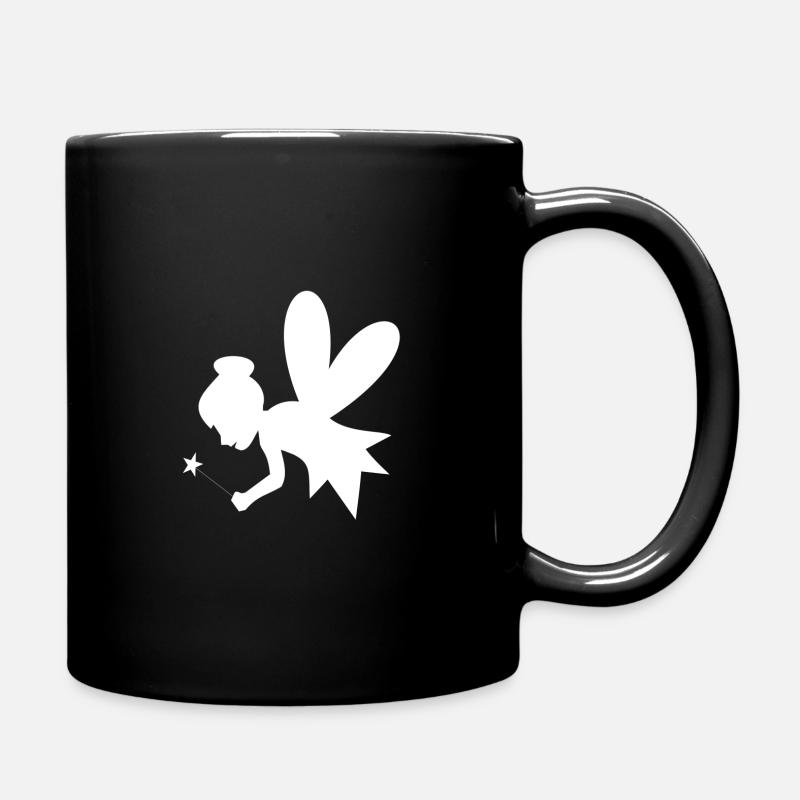 Fee - Tasse einfarbig - Schwarz