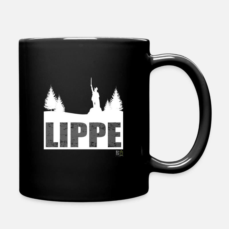 Lippe Landscape District Lippe Hermannsdenkmal - Full Colour Mug - black