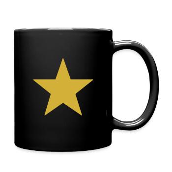 Star - Tasse einfarbig - Schwarz - Rechts