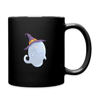 Cute mushroom - Full Colour Mug - black - Right