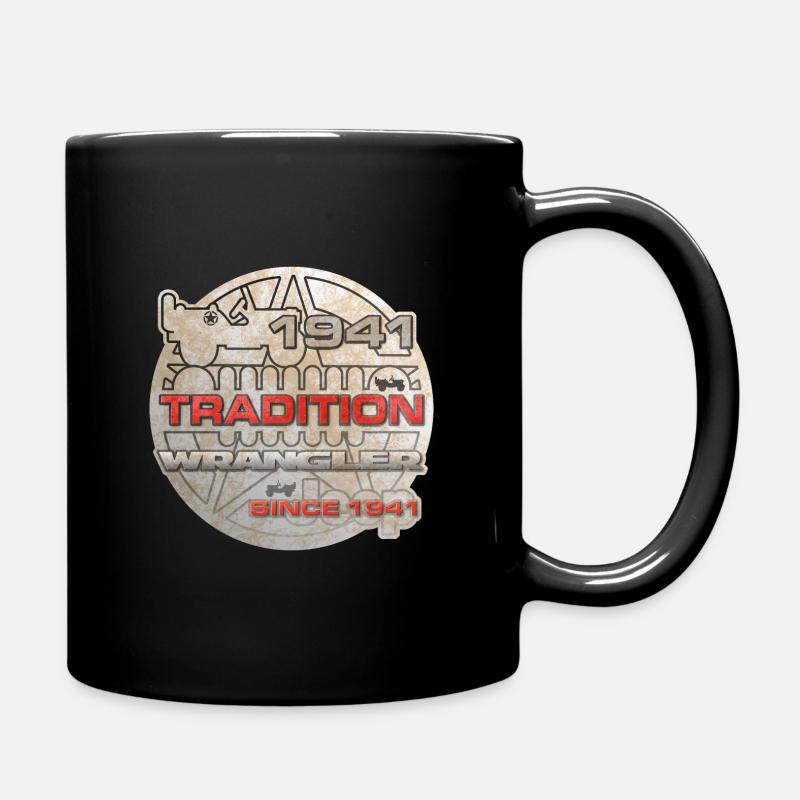 Wranglers Tradition depuis 1941 - Mug uni - noir