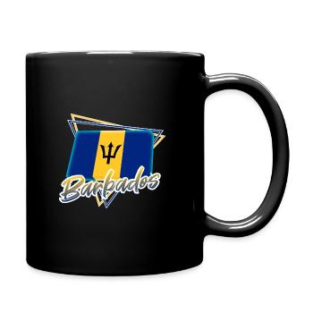 Barbados - Full Colour Mug - black - Right