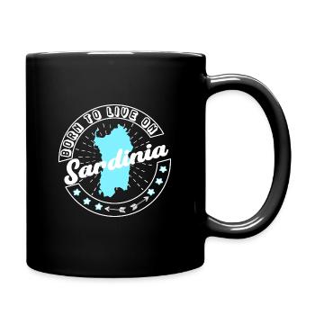 Sardinien Sardinia - Full Colour Mug - black - Right