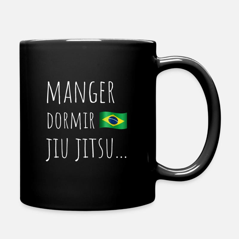 jiujitsu art martial - Mug uni - noir