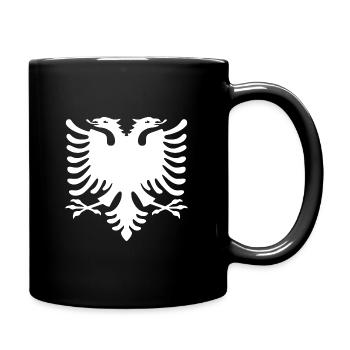 Albanians shqiptar - Full Colour Mug - black - Right