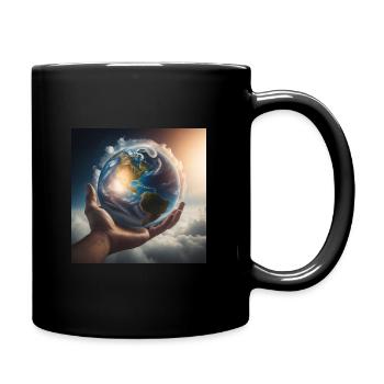 This mug makes you fall into thought - Full Colour Mug - black - Right
