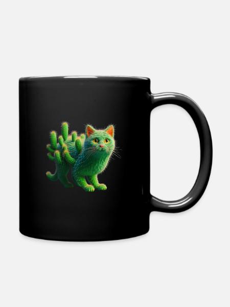 Cattus - Mug uni - noir
