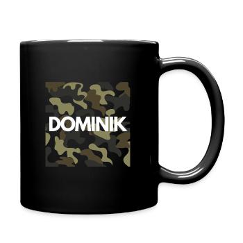 Dominik sweat à capuche pour hommes camouflage de bonne qualité - Mug uni - noir - Droite