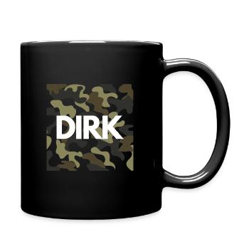 Dirk sweat à capuche pour hommes camouflage de bonne qualité - Mug uni - noir - Droite