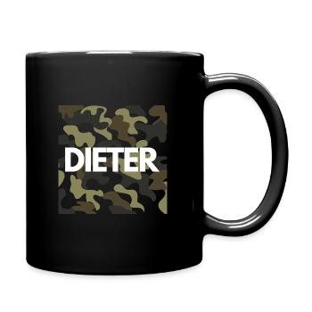 Dieter Nom Hoodie Hommes Bonne Qualité Camouflage - Mug uni - noir - Droite