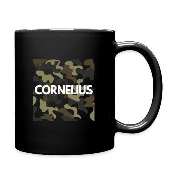 Cornelius sweat à capuche hommes bonne qualité camouflage - Mug uni - noir - Droite