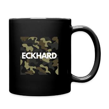 Eckhard Name Hoodie Hommes Camouflage de qualité - Mug uni - noir - Droite