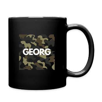 Georg Name Hoodie Men Good Quality Camouflage - Full Colour Mug - black - Right