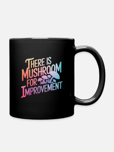 Champignons Champignons Champignon Champignon - Mug uni - noir