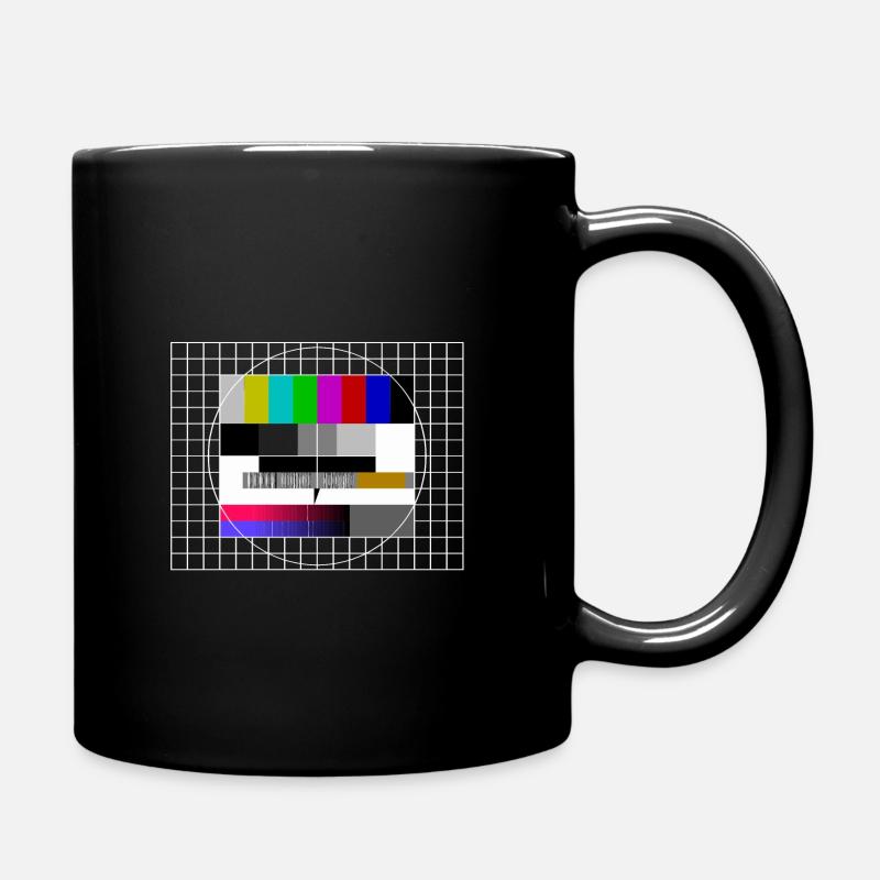 Test image Retro Vintage - Full Colour Mug - black