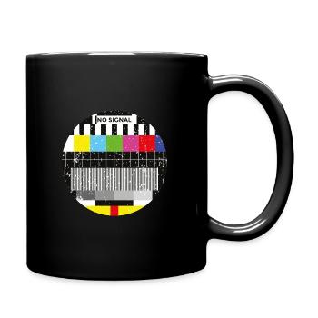 Image d’essai Rétro Vintage - Mug uni - noir - Droite