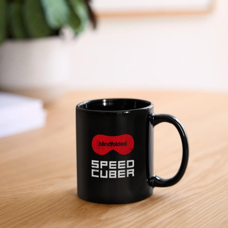 SPEEDCUBER Blindfolded. Cubing-Cube-Speedcuber Full Colour Mug