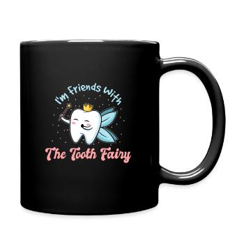 Assistante dentaire - Mug uni - noir - Droite