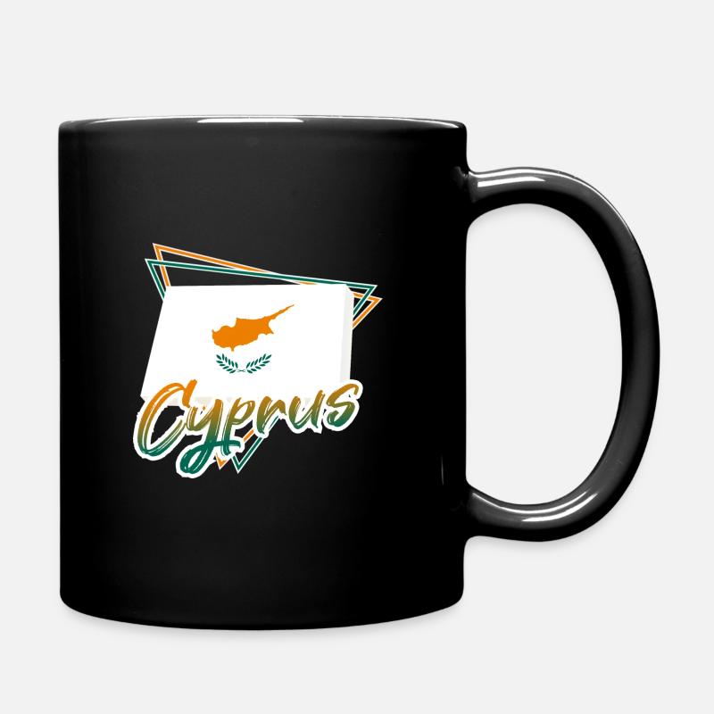 Chypre - Mug uni - noir