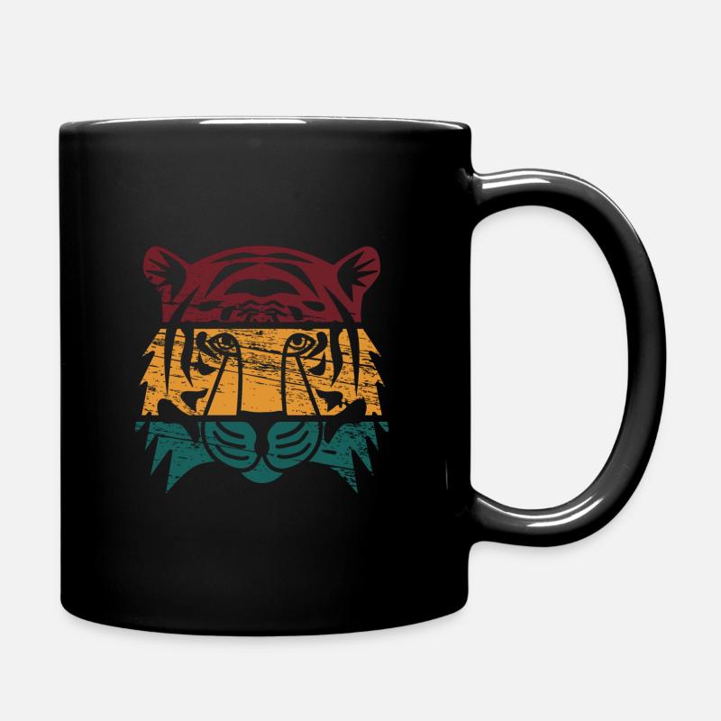 Tiger Vintage - Mug uni - noir