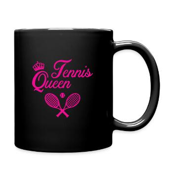 Tennis Queen - Full Colour Mug - black - Right