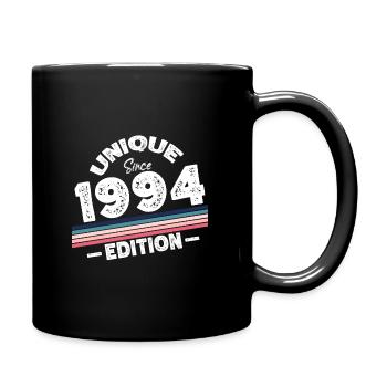 Unique depuis 1994 Edition Anniversaire Millésime 1994 - Mug uni - noir - Droite