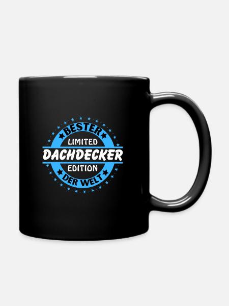 Best roofer in the world - Full Colour Mug - black