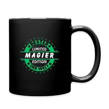 Best magician in the world - Full Colour Mug - black - Right