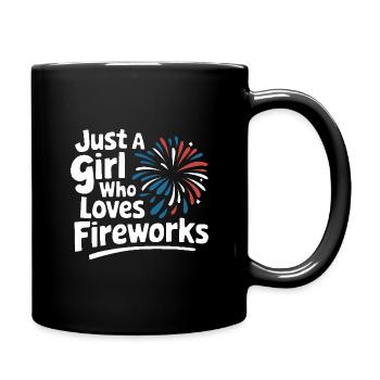 Pyrotechniker Feuerwerk Pyrotechnik - Tasse einfarbig - Schwarz - Rechts
