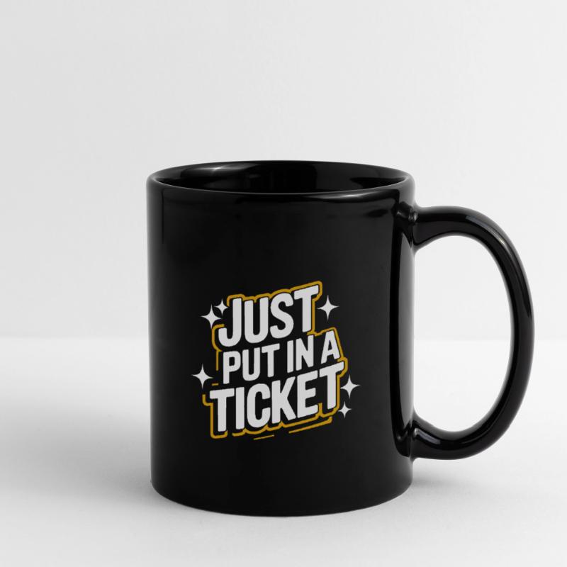 Technischer Support Computerfreak Nerd Tasse einfarbig