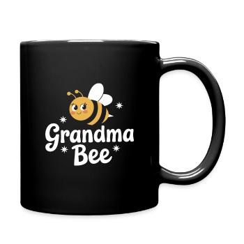 abeille abeille apicultrice abeille abeille - Mug uni - noir - Droite