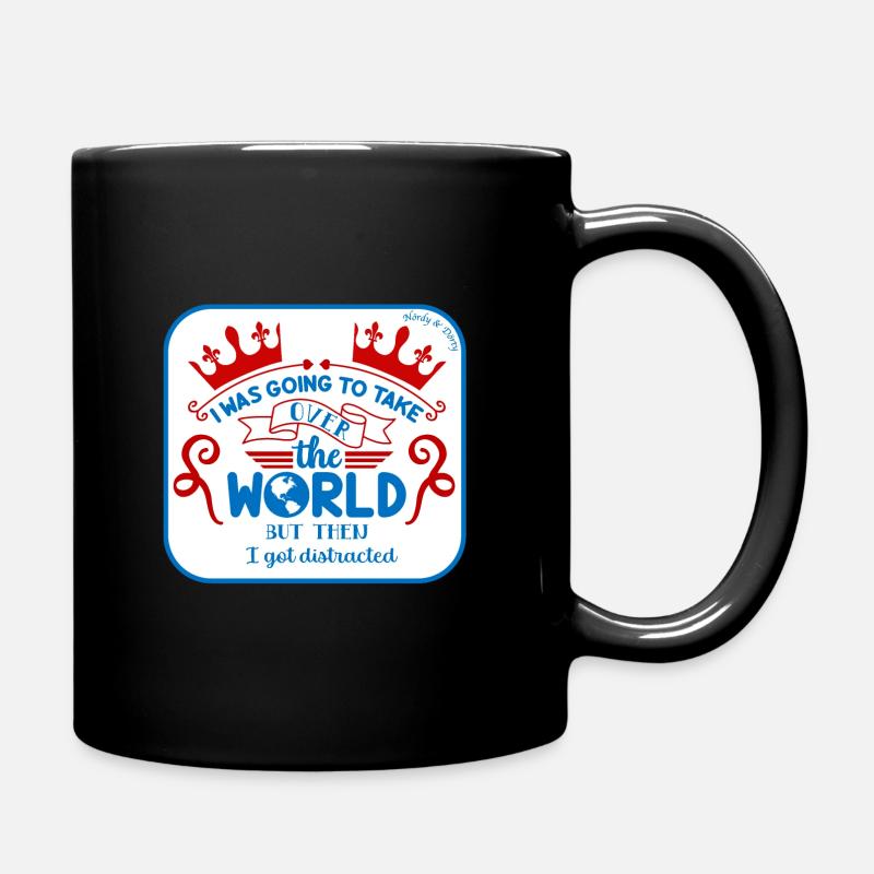 Conquérir le monde - Mug uni - noir
