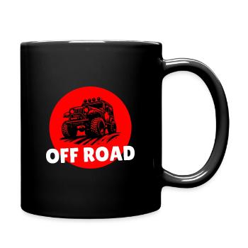 off road passion - Mug uni - noir - Droite