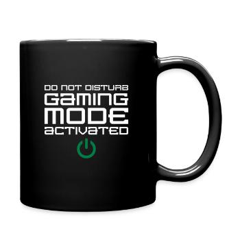 Gaming Mode Activated - Full Colour Mug - black - Right