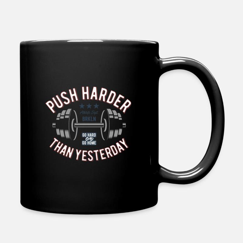 La musculation est ma passion - Mug uni - noir