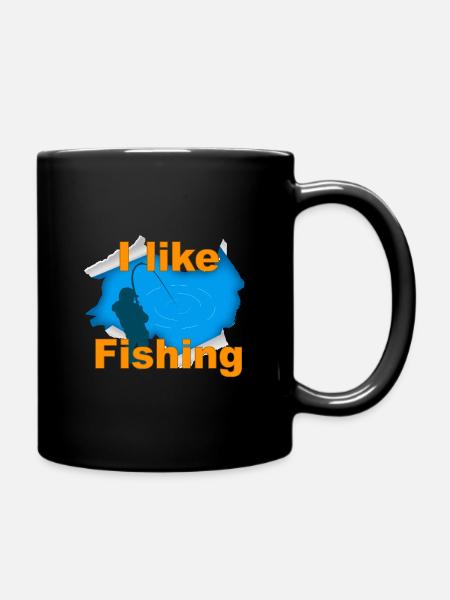 Pêche - Mug uni - noir
