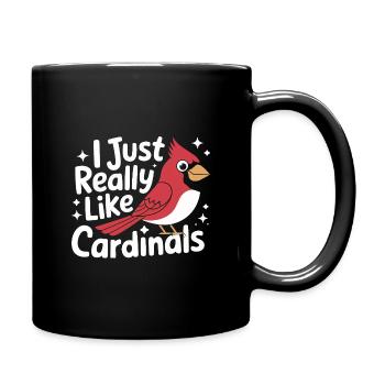 Cardinal Rouge Cardinal Vogel Rouge Cardinal - Mug uni - noir - Droite