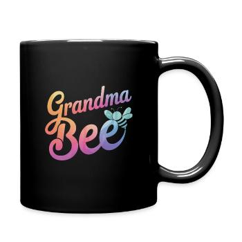 abeille abeille apicultrice abeille abeille - Mug uni - noir - Droite