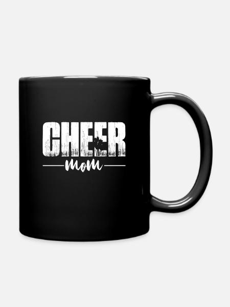 Cheer Mama Cheerleader Mama - Tasse einfarbig - Schwarz