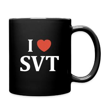 i love svt - Mug uni - noir - Droite