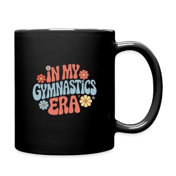 Turnen Turner Gymnastik - Tasse einfarbig - Schwarz - Rechts