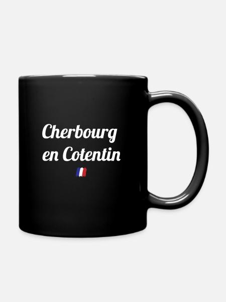 CHERBOURG EN COTENTIN - Mug uni - noir