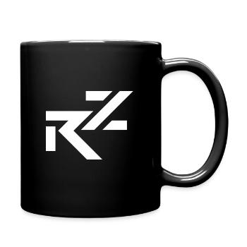 ReaZn Logo - Tasse einfarbig - Schwarz - Rechts