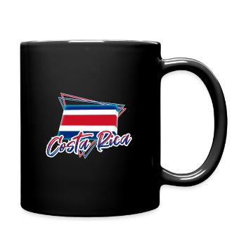 Costa Rica - Full Colour Mug - black - Right
