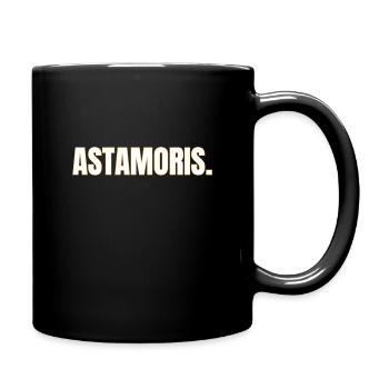 ASTAMORIS. Antwerpener Dialekt Hemd - Tasse einfarbig - Schwarz - Rechts