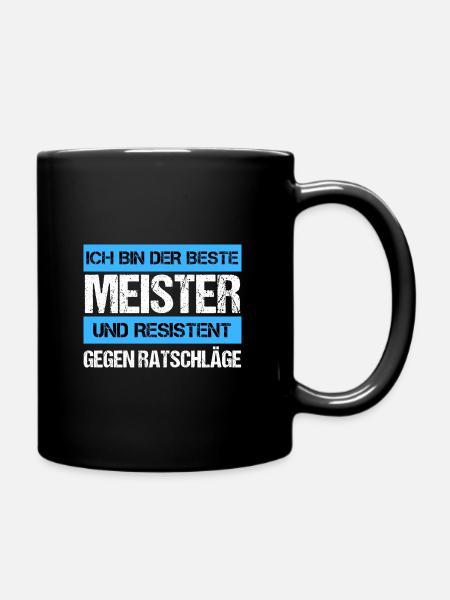 Resistant Master - Full Colour Mug - black