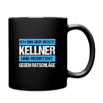Resistant Waiter - Full Colour Mug - black - Right
