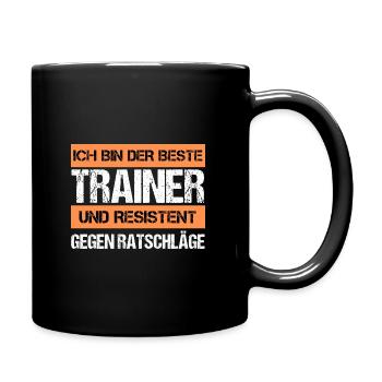 Resistant Trainer - Full Colour Mug - black - Right