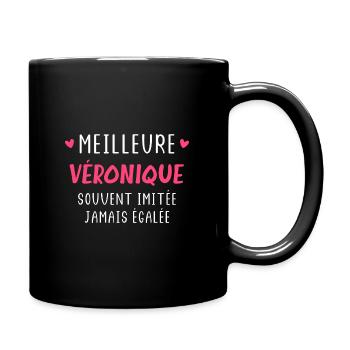 Meilleure véronique souvent imitée jamais égalée - Mug uni - noir - Droite